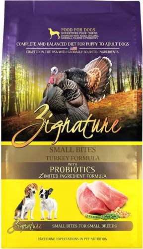 Vista 14 de Zignature Kangaroo - Alimento seco para perros con fórmula de ingredientes limitados, comida seca para perros pequeños bocados, 4 libras