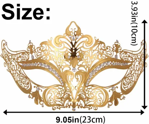 Vista 2 de Campsis Máscaras de Disfraz para Mujer