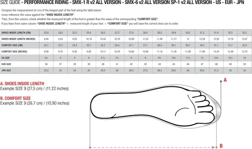 Vista 2 de Alpinestars SMX-1 R V2 - Botas de motocicleta ventiladas para hombre, botas de equitación cortas, con certificación CE, 41, negro/blanco