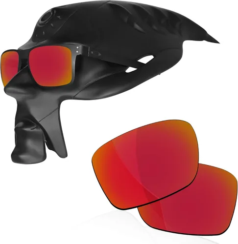 Vista 11 de Polarized Lenses Replacement for Oakley Holbrook Metal OO4123 Sunglasses Austin Gold Mirrorfirm - Geekpolar