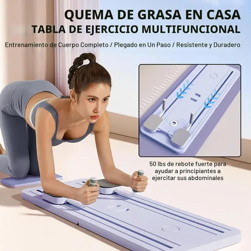 Vista 3 de Pafal Pilates Board, Multifunctional Abdominal Board, Ab Core Trainer, Ab Trainer Machine, Ab Board, Exercise Board, Abs Workout Equipment, Core