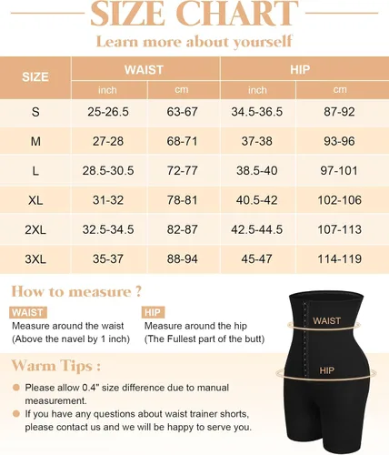 Vista 6 de FeelinGirl Faja moldeadora de cuerpo para mujer, con control de abdomen, cintura alta, levantador de glúteos, pantalones cortos de entrenamiento