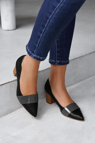 Vista 4 de Mafulus Zapatos de vestir con hebilla de oficina para mujer