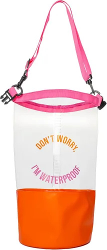Vista 8 de Fisura Waterproof Dry Bag 5 Litres Blue Dry Bag with Roll Up Closure and Shoulder Strap. 29 x 41.5 cm