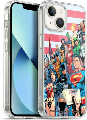 Vista 188 de Head Case Designs Funda de gel con licencia oficial de la Liga de la Justicia DC Comics #10 Darkseid War Comic Book Cover