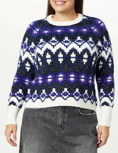 Vista 5 de The Drop Jersey Valeria Fairisle para mujer