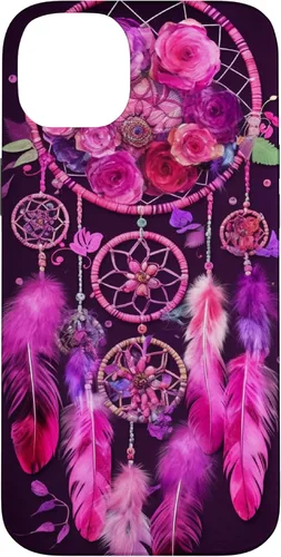 Vista 15 de Feather and Flower Dream Catcher Designed Case for iPhone 17
