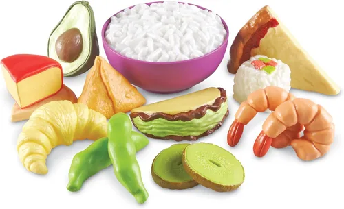 Vista 6 de Conjunto de alimentos multiculturales New Sprouts de Learning Resources