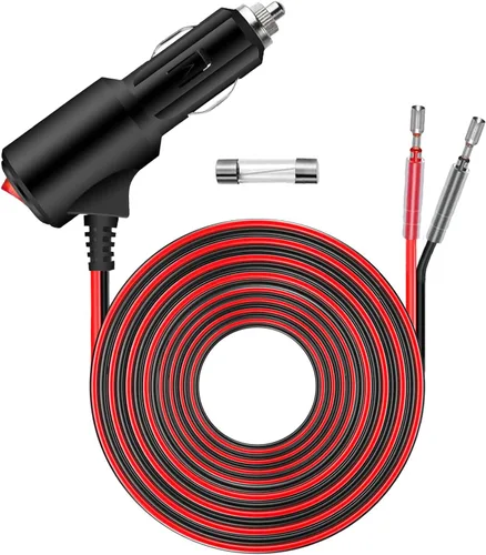 Vista 9 de Enchufe de encendedor de cigarrillos de 12 V con interruptor de encendido y apagado, repuesto de enchufe de encendedor de cigarrillos resistente