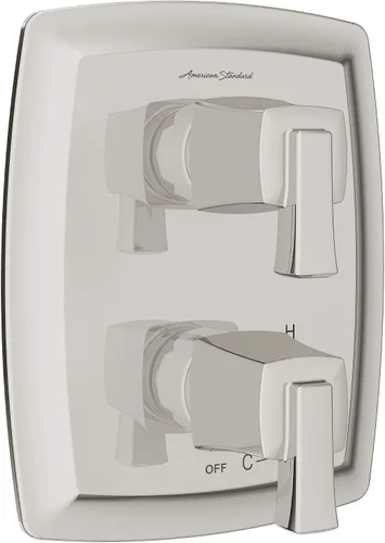 Vista 9 de American Standard TU353740.295 Townsend - Desviador de ducha integrado de 2 manijas, solo níquel cepillado