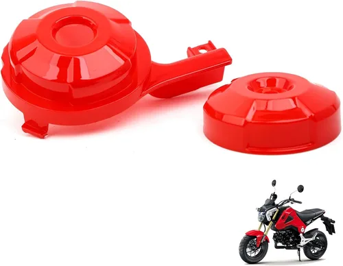 Vista 14 de Mokuo Cobertura de Faro Negro para Motocicleta Fit para Honda Grom Msx125 SF 2013-2016 Kit de Carenados Piezas