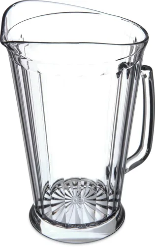 Vista 10 de Carlisle FoodService Products Crystalite - Jarra alta redondeada para restaurantes, catering, cocinas, plástico, 60 onzas, transparente