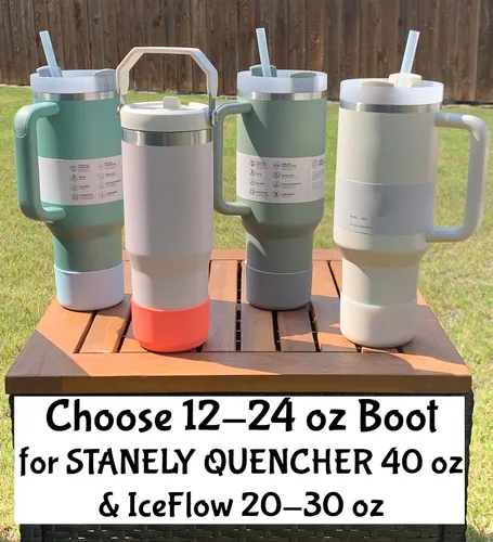 Vista 2 de One MissionX Funda para maletero compatible con botellas Hydro Flask y vaso de viaje, vasos Stanley Quencher, vasos Owala y SimpleModern, protector
