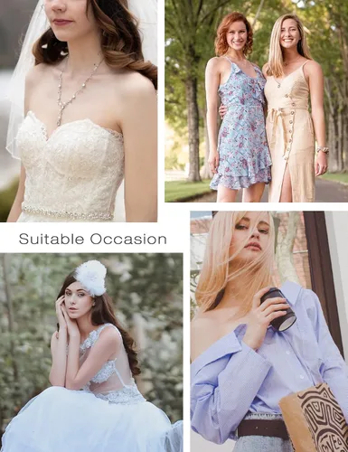 Vista 8 de Wingslove - Brasier adhesivo de realce, reutilizable, sin tirantes, autoadhesivo, invisible, para vestido sin espalda