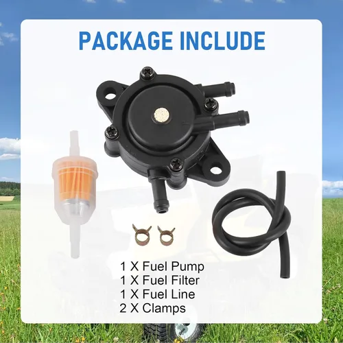 Vista 5 de Reemplazo de bomba de combustible para BS 491922 808656 Kohler 17HP-25HP John Deere LG808656 M138498 M145667 Honda Yamaha Motor pequeño Cortacésped