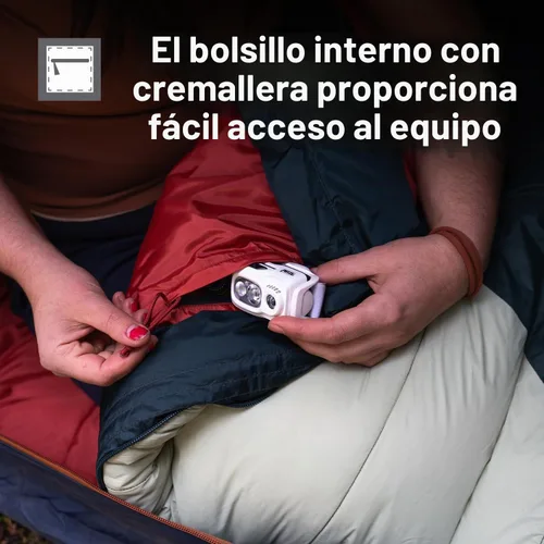 Vista 9 de Kelty Cosmic Synthetic Fill - Saco de dormir de 0 grados para mochilero, regular – correas de compresión, saco de cosas incluido
