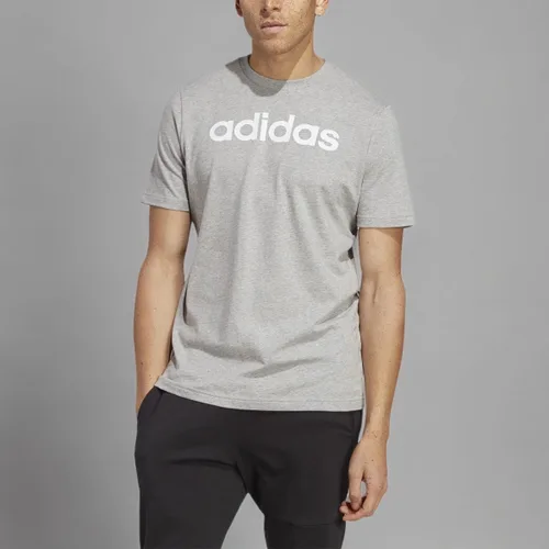 Vista 6 de adidas Camiseta Essentials Single Jersey con Logo Bordado Lineal para Hombre