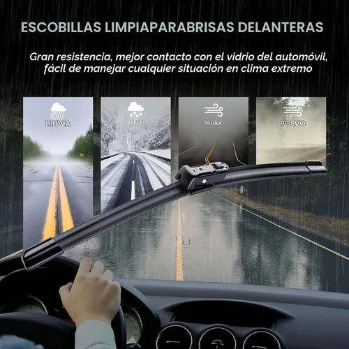 Vista 7 de Limpiaparabrisas de repuesto de 22 pulgadas + 22 pulgadas para Chevy Silverado/GMC Sierra 2014 2015 2016 2017 2018 (juego de 2) limpiaparabrisas