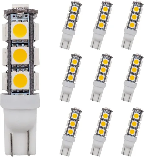 Vista 12 de GRV T10 921 194 9, 5050 SMD lámpara LED lámpara con alto brillo DC 12V, Blanco cool