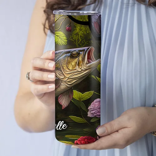 Vista 3 de Hyturtle Vaso delgado personalizado para hombres y mujeres, regalos de cumpleaños para amantes de la batería, regalos para bateristas, regalos