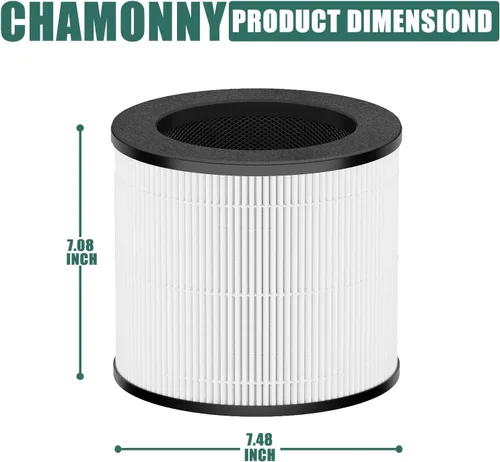 Vista 5 de Cayman 608/320 Replcement de filtro, compatible con Okaysou (Oksou) Cayman 608/320 purificador de aire, filtro 3 en 1 H13 True HEPA y filtro