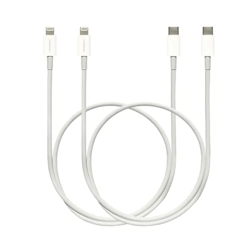 Vista 7 de Cable corto USB C a Lightning de 8 pulgadas, con certificación Apple MFI de carga rápida con entrega de energía para iPhone 13/12 Pro/Pro Max, iPad