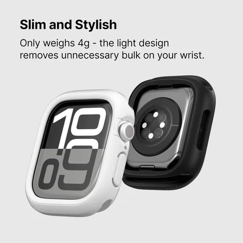 Vista 3 de RhinoShield Funda protectora para Apple Watch SE y Series 6/5/4 de 1.575 in Rosa rubor