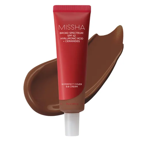 Vista 12 de Crema BB M de cobertura perfecta, SPF42/PA+++ (No.25/Beige cálido)