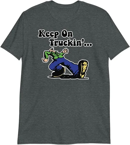 Vista 4 de Camiseta vintage Keep on Truckin' Retro de los años 70