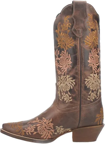 Vista 3 de Laredo Tobacco Sylvan Snip Toe - Botas occidentales de 12 pulgadas para mujer 54271