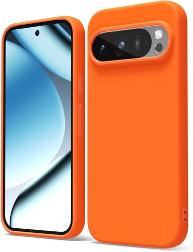Vista 35 de oakxco para Google Pixel 6A Funda de teléfono de silicona líquida, diseño estético lindo y delgado para mujer y niña, cubierta de gel suave, lisa