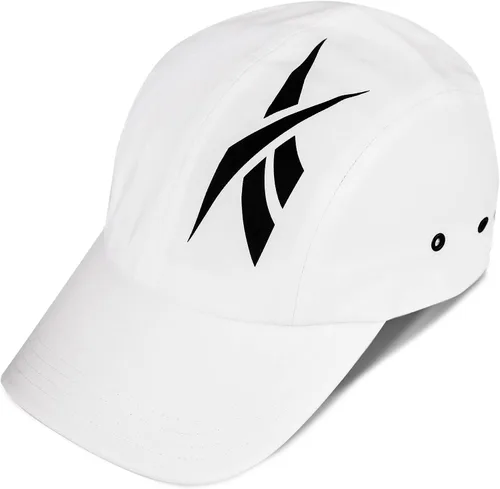 Vista 5 de Reebok Ree CYCLED - Gorra para hombre con logotipo vectorial estilo tecnológico, panel frontal de perfil bajo con diseño transpirable