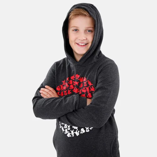 Vista 4 de Sudadera Pokémon con capucha para niños con diseño de pokeball Sudaderas con capucha Pikachu Kids