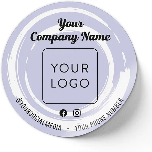 Vista 74 de Calcomanías de vinilo personalizadas con tu imagen, texto, diseño y logotipo. Etiquetas comerciales personalizadas impermeables para embalaje
