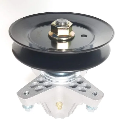 Vista 2 de LAWN & GARDEN AMC Husillo mejorado, agujeros de montaje roscados para una instalación más fácil, compatible con MTD Cub Cadet 618-06980, 918-06980