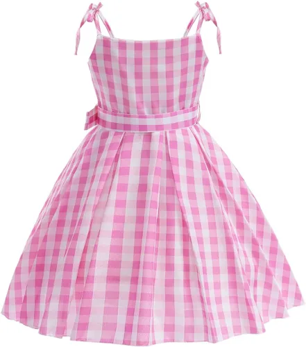 Vista 5 de Disfraz de heroína de la película 2023 para niñas, niños, Halloween, muñeca Cotume, princesa, cosplay