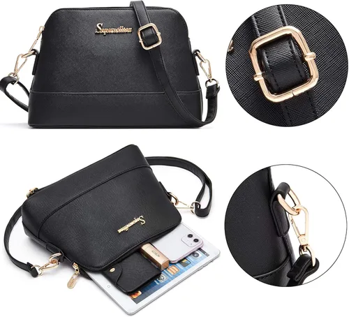 Vista 6 de Soperwillton - Juego de bolsas para mujer a la moda 5