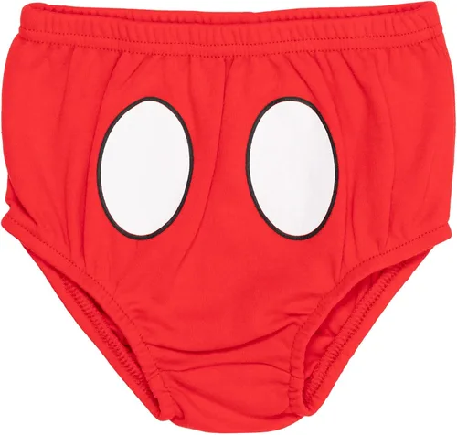 Vista 5 de Disney Mickey Mouse - Conjunto de 3 piezas de camiseta gráfica para el primer cumpleaños para bebé y cosplay