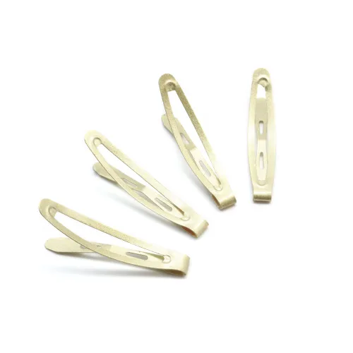 Vista 8 de 20 pinzas para el cabello de 1.8 in/1.77 pulgadas, accesorios para el cabello fino para mujeres (rubio)