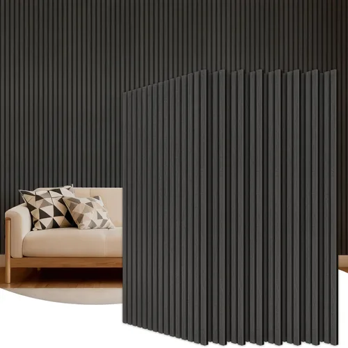 Vista 25 de TONOR Paneles de pared de madera para decoración de paredes interiores, paquete de 2 unidades de 47.2 x 23.6 pulgadas