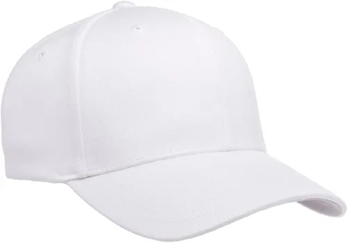 Vista 4 de Gorra original Flexfit de sarga de algodón lanoso con forro THP sin sudor