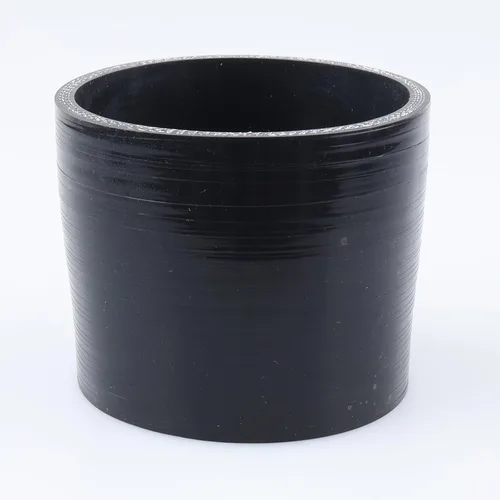 Vista 13 de AC PERFORMANCE ID de 1" a 1/2" (25mm a 13mm) Manguera de silicona recta reductora de 3 capas reforzada negra, 3" de longitud Negro
