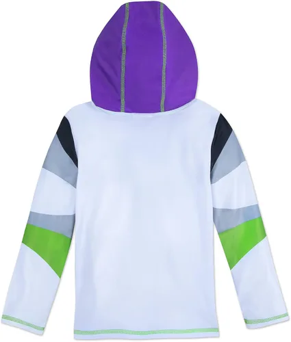 Vista 3 de Disney Pixar Buzz Lightyear - Protector de erupción con capucha para niños