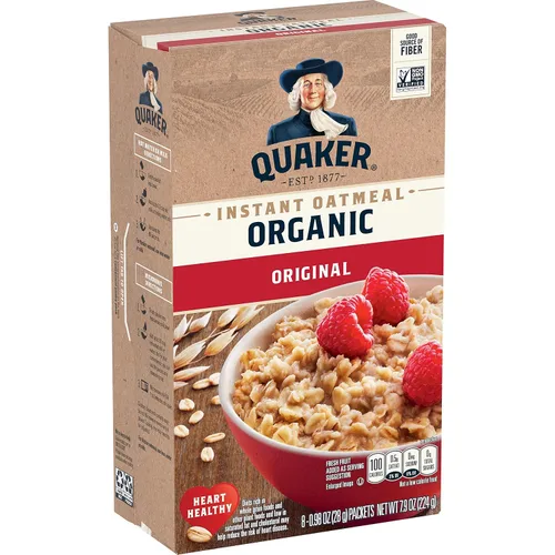 Vista 11 de Quaker, Avena instantánea sin gluten, arce y azúcar morena, 8