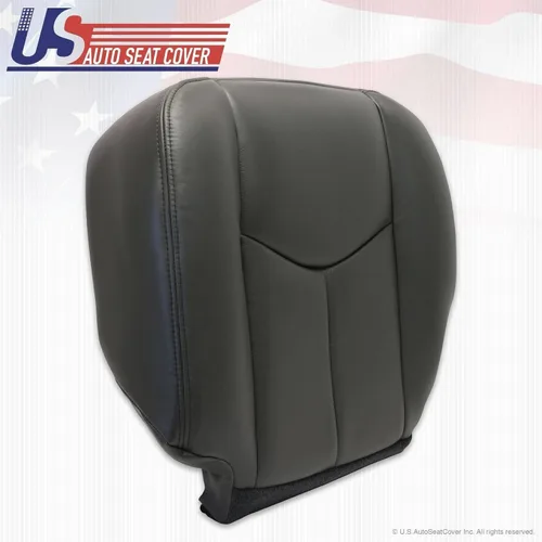 Vista 3 de 2003 2004 2005 2006 para Chevy/GMC Duramax Truck Driver Bottom Seat Cover Gris Oscuro