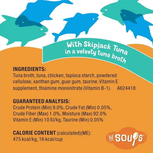 Vista 6 de Purina Friskies Lil' Soups Lil' Grillers & Lil' Slurprises complemento alimenticio para gatos