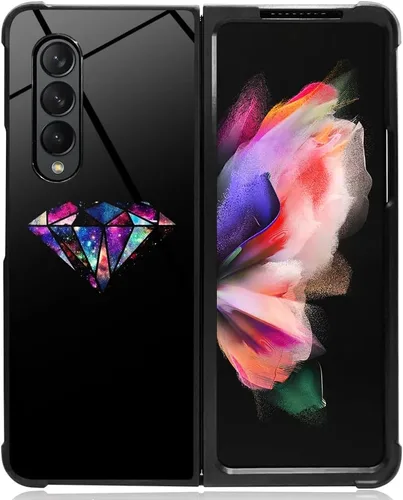 Vista 17 de DAIZAG Funda compatible con Samsung Galaxy Z Fold 3 5G, protección completa, a prueba de golpes, antiarañazos, funda de poliuretano termoplástico