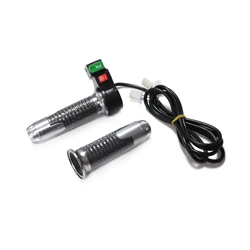 Vista 3 de BEUTEE Mango de acelerador universal, interruptor de engranaje de 3 velocidades con bocina de 60 V, piezas de modificación de coche eléctrico