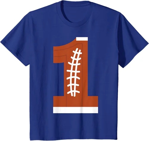 Vista 49 de 1st Birthday Football Ball Boys Camiseta de regalo de 1 año Negro