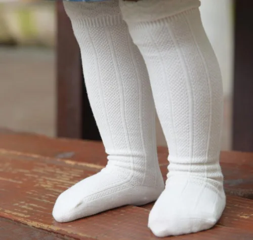 Vista 54 de EPEIUS Calcetines altos hasta la rodilla para bebés y niños pequeños (paquete de 3/5)